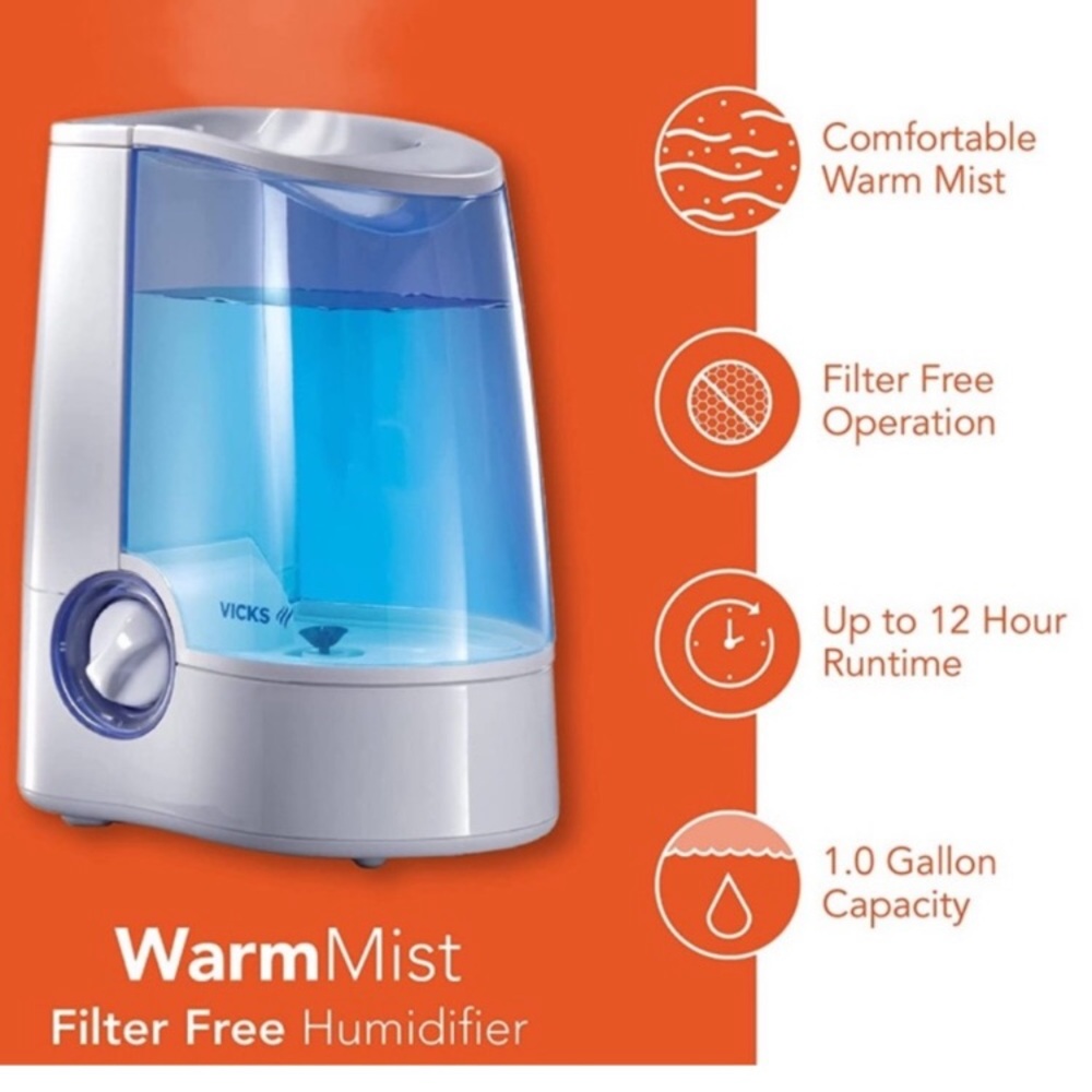 Vicks Warm Moisture Humidifier, NEW - Picture 2 of 3